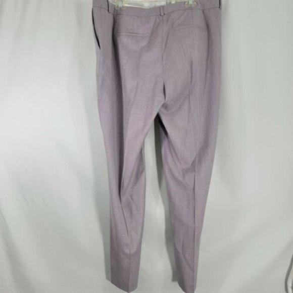 Boss by Hugo Boss Titana6 Purple Trouser Pants Virgin Wool 16 NWT - Picture 3 of 7